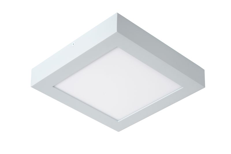 Lucide BRICE-LED - Zapustené stropné svietidlo Kúpeľňa - LED Dim. - 1x22W 3000K - IP44 - Biela